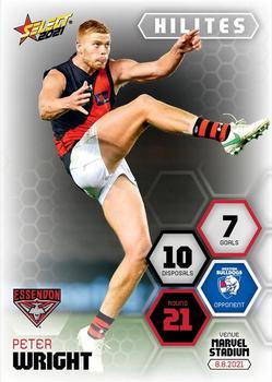 2021 Select AFL Hilites #SH21 Peter Wright Front